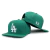 Boné Joker Snapback Aba Reta Los Angeles LA Verde JOK-168