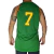 Regata Basquete M10 Plus Size Jamaica Reggae Verde na internet