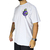 Camiseta Throne Smoke Purple Green Branco - comprar online