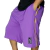 Bermuda Basquete Plus Size M10 Faixa Roxo