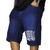 Bermuda Jeans Refen Urban Lettering Tattoo Azul - loja online