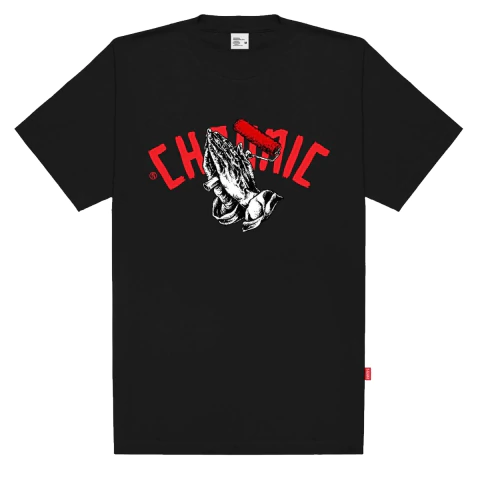 Camiseta Chronic Big Fé na tinta Preto 4168