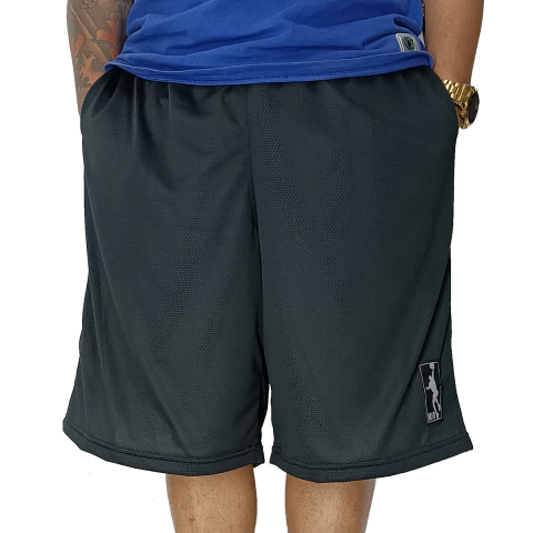 Bermuda Basquete M10 Lisa Roth Dry Preto