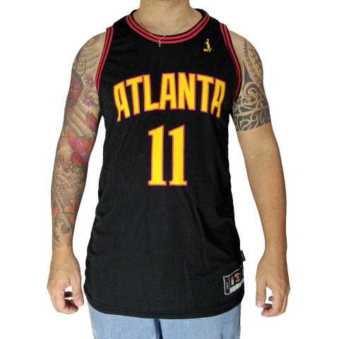 Regata Basquete M10 Atlanta 11 Preto