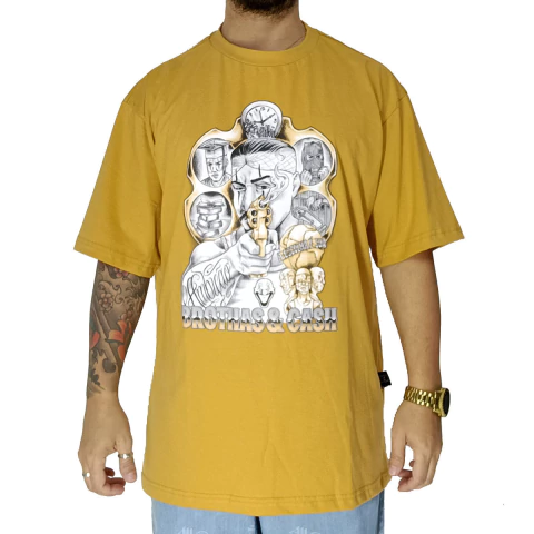 Camiseta Brothas And Cash Big Palhaço Ambição BRO-203