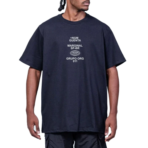 Camiseta Chronic Big Yin Yang de BM Preto 4384