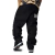 Calça Jeans Cargo Pixain Hip Hop Placa Black PIX-260 - Joker
