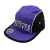 Boné Trip Side Five Panel Aba Flex Art Gueto Preto Roxo BN04