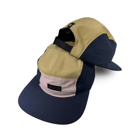Boné Anth Co Five Panel Impermeável Três Cores Marinho