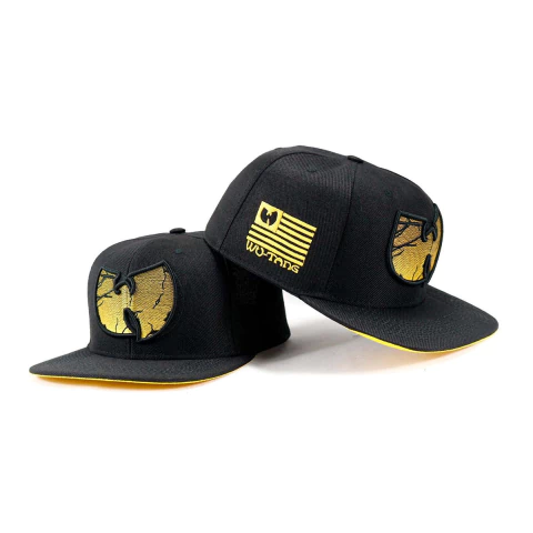 Boné Joker Snapback aba reta WTG Hip Hop Flag Preto JOK-227