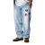 Calça Jeans Brothas And Cash Patch Bordado Delavê BRO-267