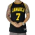 Regata Basquete M10 Plus Size Jamaica Reggae Preto