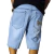Bermuda Jeans Pixain Hip Hop Bordado Azul Claro PIX-257 - comprar online