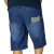 Bermuda Jeans Pixain Hip Hop Graffti Azul Clássico PIX-234 - comprar online