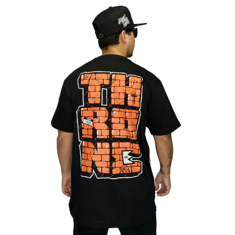 Camiseta Throne Bricks Wall Mario