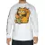 Camiseta Throne Manga Longa Gato Garfield Manekineko