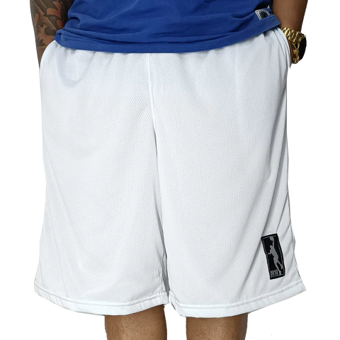 Bermuda Basquete M10 Lisa Roth Dry Branco