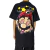 Camiseta Throne Infantil Mario Melted World Preto
