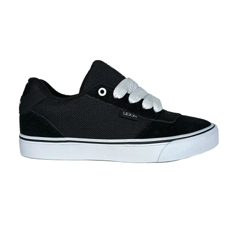 Tênis Lejon Ripper Skate Preto Branco LJVU0248