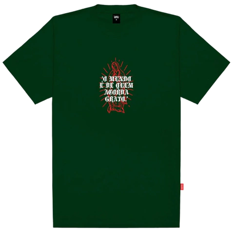Camiseta Chronic Big Mano Fler Grato 10 Verde