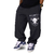Calça Moletom Brothas And Cash Palhaço Raiders Cinza BRO-234