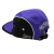 Boné Trip Side Five Panel Aba Flex Art Gueto Preto Roxo BN04 - loja online