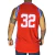Regata Basquete M10 Vintage New York Stars Vermelho - comprar online