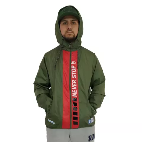 Jaqueta Corta Vento Starter Windbreaker T296A Verde