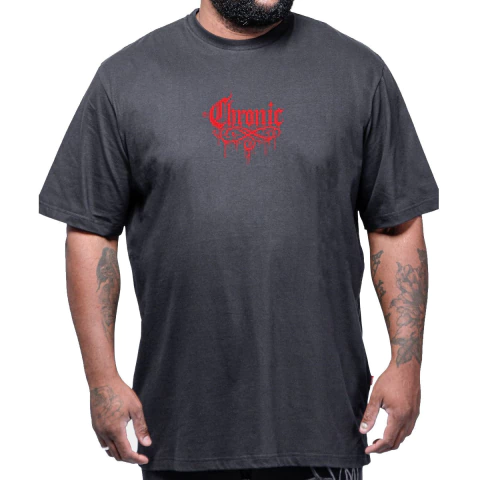 Camiseta Chronic Big Jorge Armado 4465 Preto