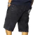 Bermuda Jeans Refen Flames Preto Lavado Jorts - comprar online