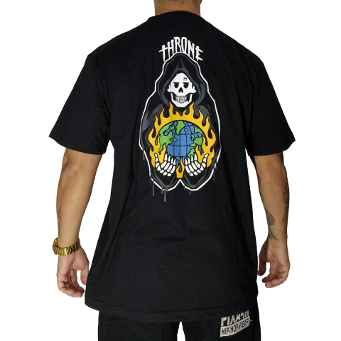 Camiseta Throne Company Death World Hip Hop