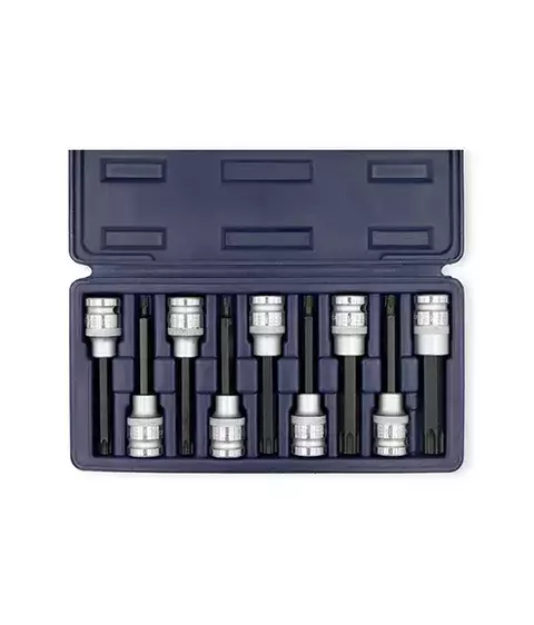 Juego De Bocallaves C/Punta Torx (Enc. 1/2") x 9 Piezas Bremen (5779)