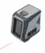 NIVEL LASER DE 2 LINEAS (ROJAS) BREMEN (7288)