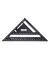Escuadra Aluminio Multiangulo (45° - 90°) Triangular (7" x 7" x 10") Bremen (7647)