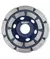 MUELA DIAMANTADA DOBLE ASTRA 4" BREMEN (7929)