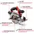 SIERRA CIRCULAR 165MM 18V EINHELL (TE-CS 18/165-1 LI-SOLO) - comprar online