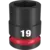 Bocallave Impacto Enc. 3/4" Ø19mm "Shockwave" Milwaukee (49-66-6357)