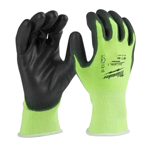 Guantes De Poliuretano P/Trabajo "Nivel 1" Milwaukee