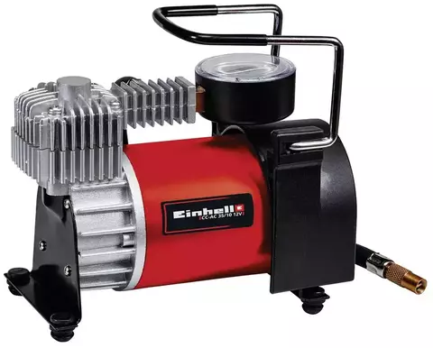 Compresor P/Automotor 12V - Manómetro 0-10 Bar - Salida: 35 L/Min /Einhell (Cc-Ac 35/10 12 V)