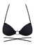 Top argola preto - tez 