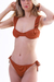 Calcinha amarrar marrom - comprar online