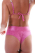 Top cortininha nó rosa - tez 