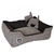 CAMA RUBI BLACK WHITE RELEX G 60X72X19CM