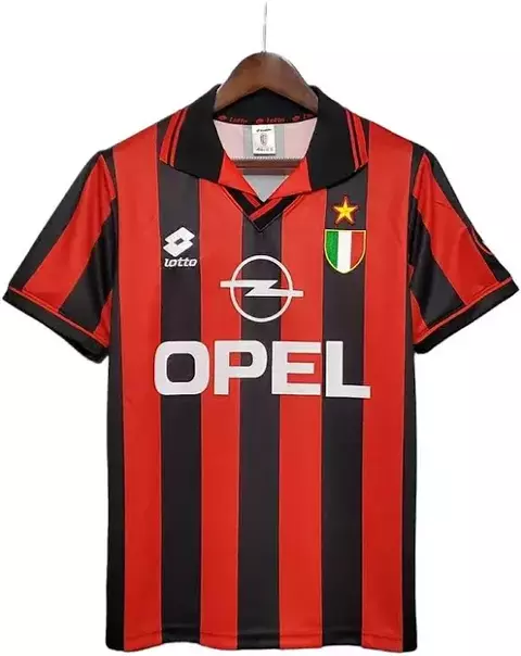 Camisa Retrô Milan 96/97 Torcedor Masculina - Vermelha - comprar online