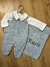 Kit Jardineira 3 peças - Azul Claro - comprar online