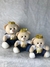 Trio Urso Príncipe Azul Marinho