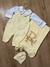 Kit Jardineira 3 peças - Amarela - comprar online