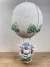 Lustre Balão Verde + Safari Elefante Perna