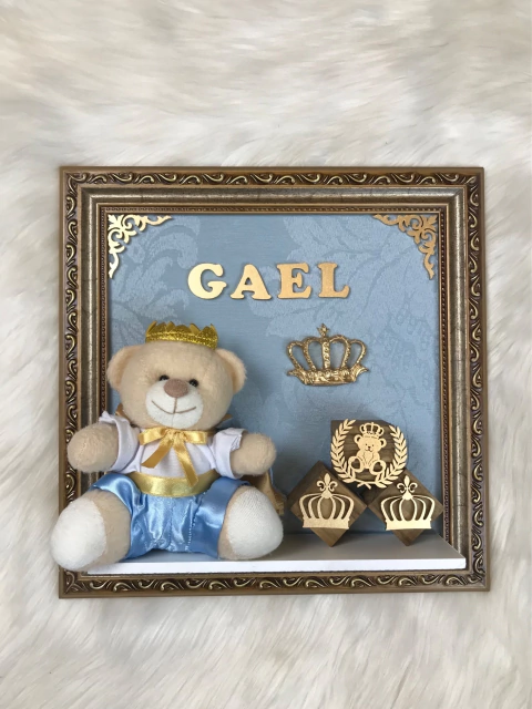 Quadro Príncipe Azul Claro