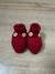 Par de Sapatinhos Botões Vermelho - comprar online